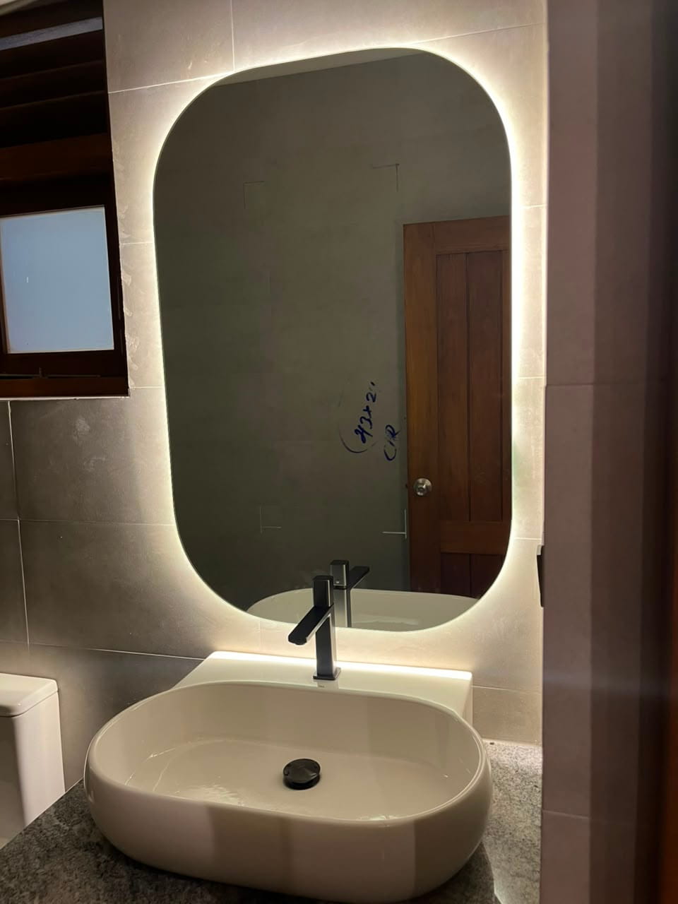 Frameless Bathroom mirrors